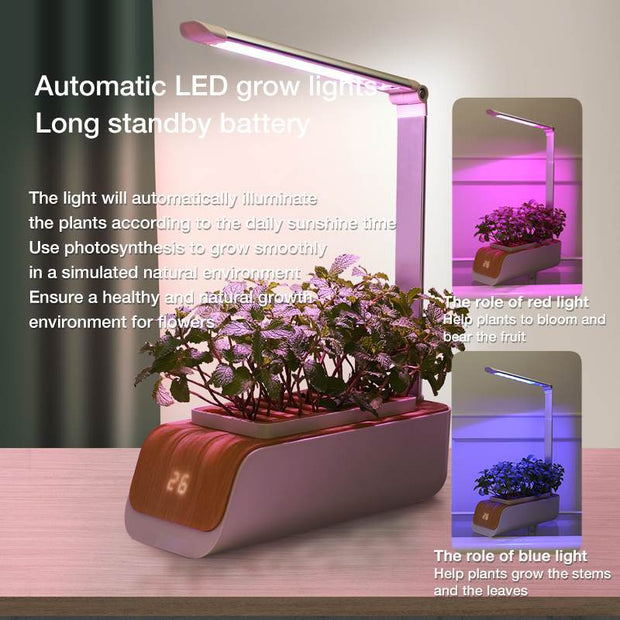 "GrowGlow: Smart Hydroponic Indoor Herb Garden Kit"**Product Description:** 


 
 
 


 Bring the joy of gardening indoors with the 
 
 **GrowGlow:
 
  Smart Hydroponic Indoor Herb Garden Kit**. This multifunctional ZIP UP EXPRESSGardenSmart Hydroponic Indoor Herb Garden Kit"