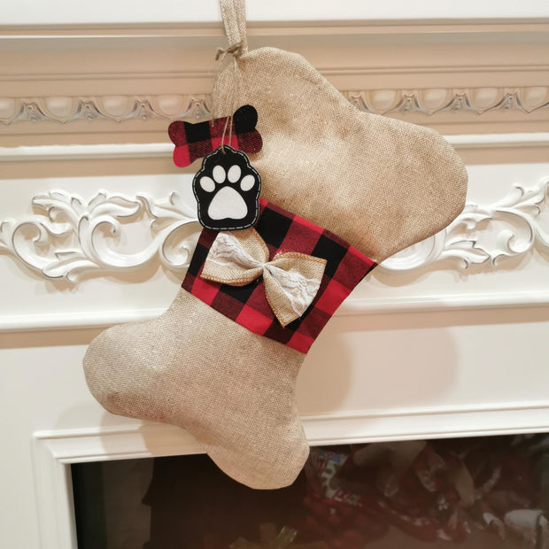 Christmas Sock Gift Bag Ornament