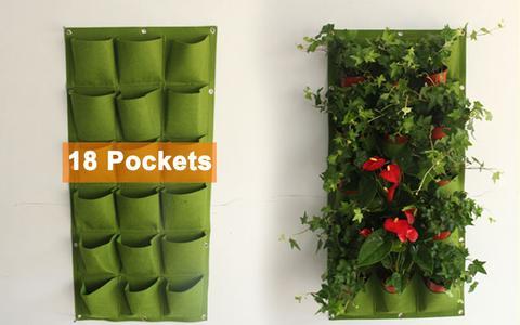 "VertiGrow: Wall Mount Hanging Planting Bags"Product Description:


 
 
 

Maximize your gardening space with the VertiGrow: Wall Mount Hanging Planting Bags. Featuring multiple pockets, this vertical grow bag ZIP UP EXPRESSGardenWall Mount Hanging Planting Bags"