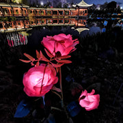 BlossomGlow Solar Rose Garden Lights