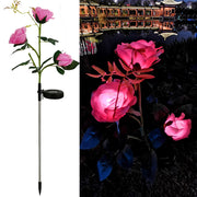 BlossomGlow Solar Rose Garden Lights