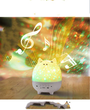 Cartoon Pig Remote Control Projector Night Light