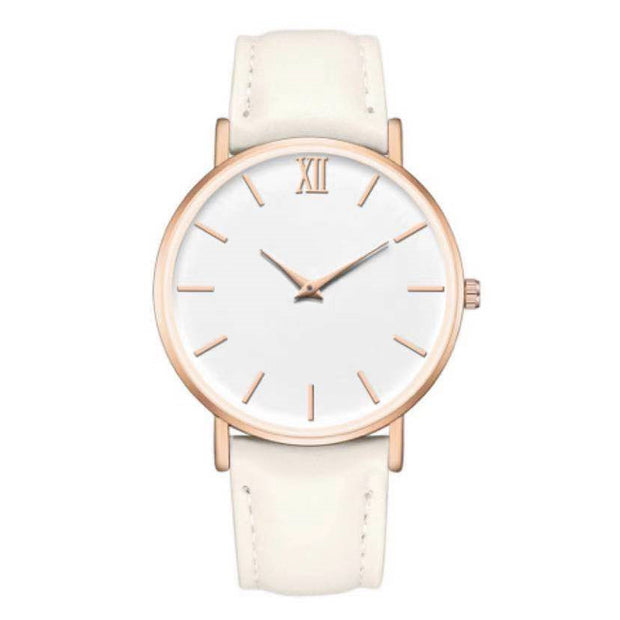 VelvetCharm Ladies' Frosted Quartz Watch