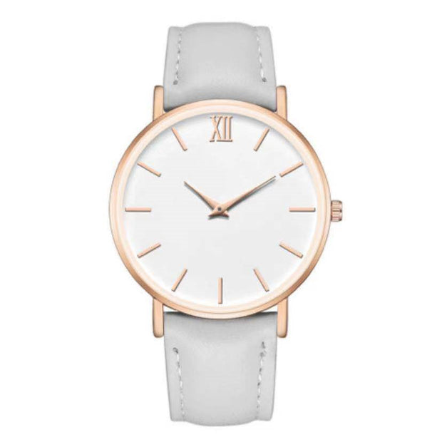 VelvetCharm Ladies' Frosted Quartz Watch