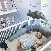 "DreamNest: Cartoon Baby Crib Bumper Pillow Set"Product Description:

 


 Create a cozy and safe sleeping space for your baby with the 
 DreamNest: Cartoon Baby Crib Bumper Pillow Set

.
Cartoon Baby Crib Bumper ZIP UP EXPRESSBabyCartoon Baby Crib Bumper Pillow Set"