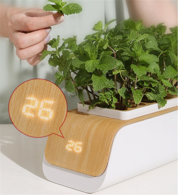 "GrowGlow: Smart Hydroponic Indoor Herb Garden Kit"**Product Description:** 


 
 
 


 Bring the joy of gardening indoors with the 
 
 **GrowGlow:
 
  Smart Hydroponic Indoor Herb Garden Kit**. This multifunctional ZIP UP EXPRESSGardenSmart Hydroponic Indoor Herb Garden Kit"