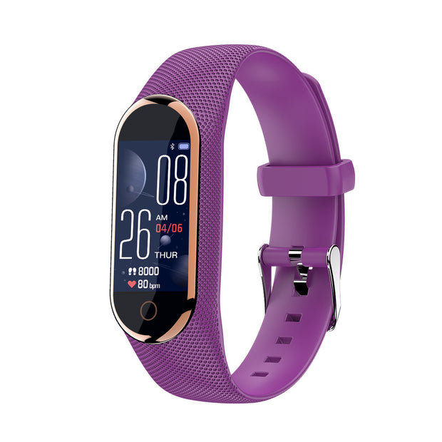 New M8 Smart Bracelet ECG Heart Rate SleepProduct Information: 


 Plan/APP: DayBand
 
 Chip: SYD8810
 
 Compatible system: Android4.3 or higher, IOS8.0 or higher
 
 Flash memory: 128K+16M
 
 Screen type: TFZIP UP EXPRESSConsumer productsM8 Smart Bracelet ECG Heart Rate Sleep