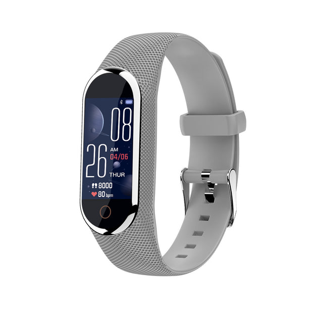 New M8 Smart Bracelet ECG Heart Rate SleepProduct Information: 


 Plan/APP: DayBand
 
 Chip: SYD8810
 
 Compatible system: Android4.3 or higher, IOS8.0 or higher
 
 Flash memory: 128K+16M
 
 Screen type: TFZIP UP EXPRESSConsumer productsM8 Smart Bracelet ECG Heart Rate Sleep