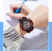 Multifunctional waterproof trend electronic watchProduct Description📝This product is available for fast shipping. If you like it and decide to sell it, please send it to your agent.Product Detail📝ZIP UP EXPRESSMultifunctional waterproof trend electronic watch