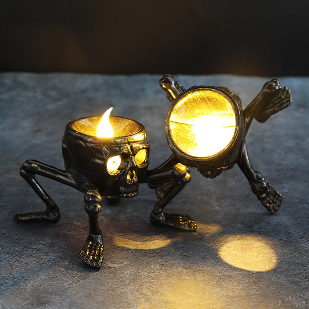 Halloween Skull Hand Lantern Atmosphere Decoration Props Skull Foot NiIlluminate Your Halloween with Spooky Candlelight Decorations!
Set the perfect eerie ambiance for your Halloween festivities with our Halloween Candlelight DecoratioZIP UP EXPRESSConsumer productsHalloween Skull Hand Lantern Atmosphere Decoration Props Skull Foot Night Lantern Halloween Candle Lantern