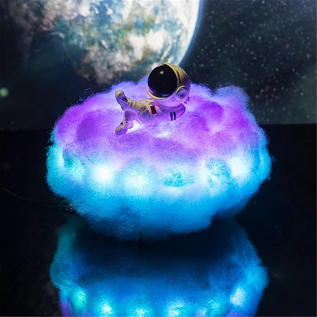 Astronaut Rainbow Glow Cloud Lamp