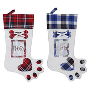 Paws & Claus Christmas Stocking Gift Bag