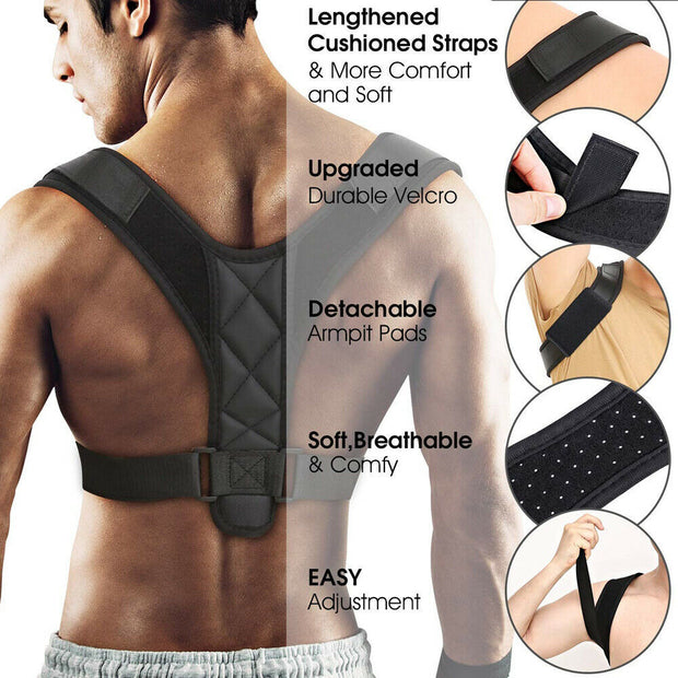 Posture Corrector Men Women Upper Back Pain Brace Clavicle Support Strwe ship only inside the US,
 
 
 
 USPS First Class Package
 
 
 
 2 Day Handling , 2-5 Day Shipping.
 
 
 


 
 KT Deals Posture Corrector 
 REDUCE BACK PAIN AND IMZIP UP EXPRESSConsumer productsPosture Corrector Men Women Upper Back Pain Brace Clavicle Support Straightener