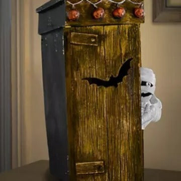 "SpookyLoo: Outdoor Mummy Toilet Decoration"Add a hilarious and spooky touch to your Halloween decorations with the **SpookyLoo: Outdoor
Product Description:
Bring a mix of humor and horror to your Halloween dZIP UP EXPRESSConsumer productsOutdoor Mummy Toilet Decoration"