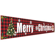 Christmas Festive Banner & Curtain Set