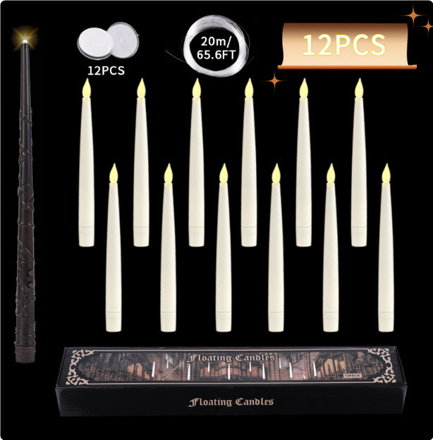 "EnchantGlow: 20 LED Floating Candles with Candle Sticks"Product Description:


 
 
 


 Create a magical and haunting atmosphere with the
 EnchantGlow: 
 20 LED Floating Candles with Candle Sticks. These elegant, battery-ZIP UP EXPRESSConsumer products20 LED Floating Candles