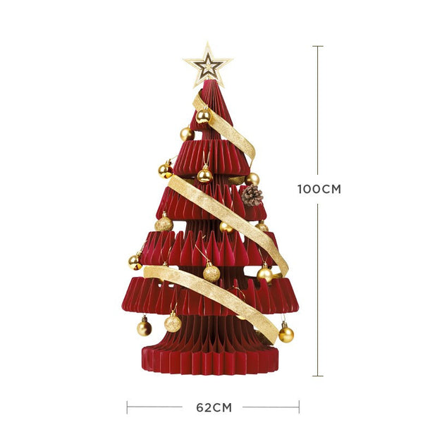 Festive Decorate-It-Yourself Christmas Tree Ornament Set