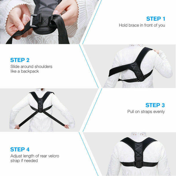 Posture Corrector Men Women Upper Back Pain Brace Clavicle Support Strwe ship only inside the US,
 
 
 
 USPS First Class Package
 
 
 
 2 Day Handling , 2-5 Day Shipping.
 
 
 


 
 KT Deals Posture Corrector 
 REDUCE BACK PAIN AND IMZIP UP EXPRESSConsumer productsPosture Corrector Men Women Upper Back Pain Brace Clavicle Support Straightener