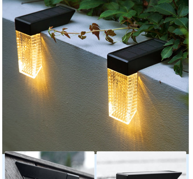 "SunStep: LED Solar Stairs & Deck Lights"Product Description:

 


 Brighten up your outdoor space with the
 
 SunStep:
 
 LED Solar Stairs &amp; Deck Lights, designed to add both style and safety to your gZIP UP EXPRESSGardenLED Solar Stairs & Deck Lights"