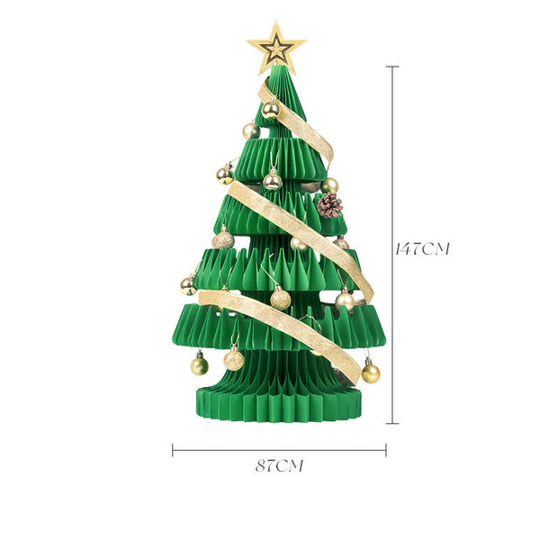 Festive Decorate-It-Yourself Christmas Tree Ornament Set