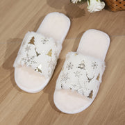 Christmas Plush Slippers Fashion Open-toed Home Slipper Indoor Warm NoOverview:
 
 Unique design, stylish and beautiful.
 
 Good material, comfortable wear.
 
 A variety of colors, any choice.
 
 
 


 Specification:
 


 Types of slipZIP UP EXPRESSConsumer productsChristmas Plush Slippers Fashion Open-toed Home Slipper Indoor Warm