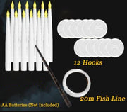 "EnchantGlow: 20 LED Floating Candles with Candle Sticks"Product Description:


 
 
 


 Create a magical and haunting atmosphere with the
 EnchantGlow: 
 20 LED Floating Candles with Candle Sticks. These elegant, battery-ZIP UP EXPRESSConsumer products20 LED Floating Candles