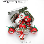 Christmas Gift Box & Tree Pendant Set