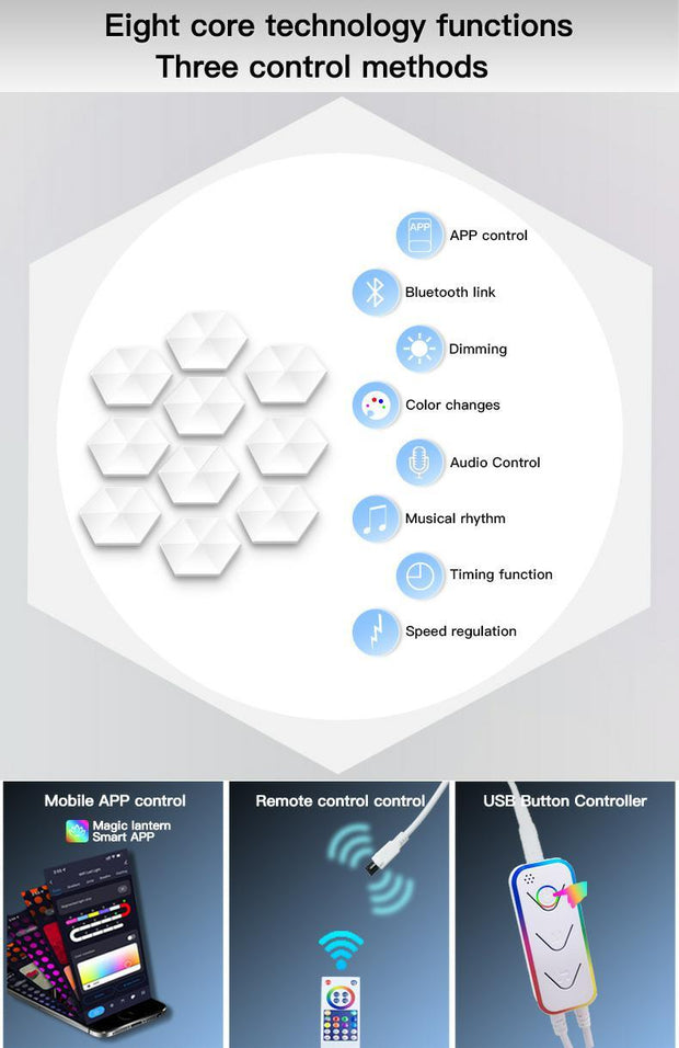 HiveGlow Smart Voice-Controlled Quantum Light**Description:**  
 


 
 
 


 Illuminate your space with the futuristic *
 
 *HiveGlow Smart Voice-
 
 Controlled Quantum Light**, featuring a stunning honeycomb dZIP UP EXPRESSLightHiveGlow Smart Voice-Controlled Quantum Light