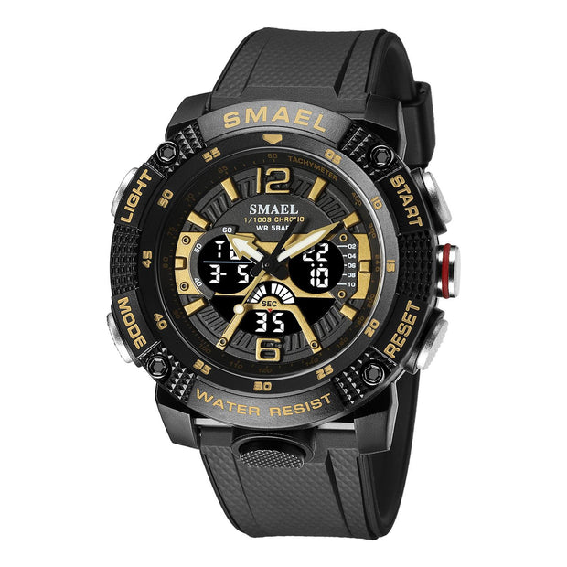 Digital dual display outdoor sports watchProduct Description📝This product is available for fast shipping. If you like it and decide to sell it, please send it to your agent.Product Detail📝ZIP UP EXPRESSDigital dual display outdoor sports watch