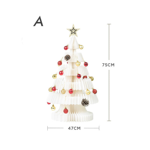 Festive Decorate-It-Yourself Christmas Tree Ornament Set