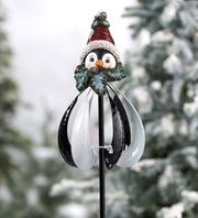 "FrostTwirl: Christmas Snowman Wind Chime & Garden Spinner"**Product Description:**
 


 
 
 


 Add a touch of festive charm to your outdoor space with the 
 
 **FrostTwirl: 
 
 Christmas Snowman Wind Chime &amp; Garden SpiZIP UP EXPRESSGardenChristmas Snowman Wind Chime & Garden Spinner"