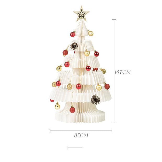 Festive Decorate-It-Yourself Christmas Tree Ornament Set