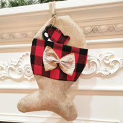 Christmas Sock Gift Bag Ornament