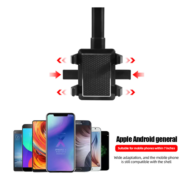 360° Rotatable Smart Phone Car HolderLooking for a safe, convenient way to use your smartphone while driving? Look no further than the 360° Rotatable Smart Phone Car Holder!This innovative car mount allZIP UP EXPRESS360° Rotatable Smart Phone Car Holder