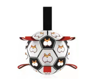 Interactive Soccer Brain Game for DogsSmart Soccer Ball Challenges and Entertains DogsYour dog will have a ball with this ingenious interactive soccer toy!Designed for dogs, this durable rubber soccer baZIP UP EXPRESSInteractive Soccer Brain Game