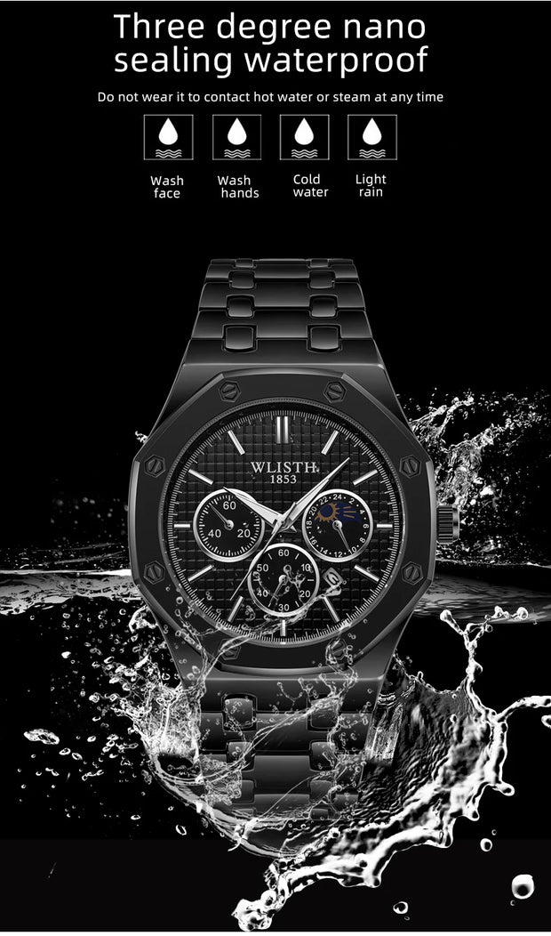 EliteTime Luxury Quartz Watch - Men & Women’s Collection 2024