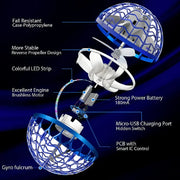 Flying Ball Boomerang Drone Flyorb Magic With LED Lights Gift Hover BaSPECIFICATIONSFeatures: App-ControlledFeatures: brinquedos para meninosFeatures: juguetesFeatures: brinquedosFeatures: juguetes inflablesFeatures: brinquedo infantilZIP UP EXPRESSLED Lights Gift Hover Ball Fly Nova Orb Flying Spinner Fidget Children Family Toys