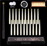 "EnchantGlow: 20 LED Floating Candles with Candle Sticks"Product Description:


 
 
 


 Create a magical and haunting atmosphere with the
 EnchantGlow: 
 20 LED Floating Candles with Candle Sticks. These elegant, battery-ZIP UP EXPRESSConsumer products20 LED Floating Candles