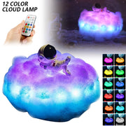 Astronaut Rainbow Glow Cloud Lamp