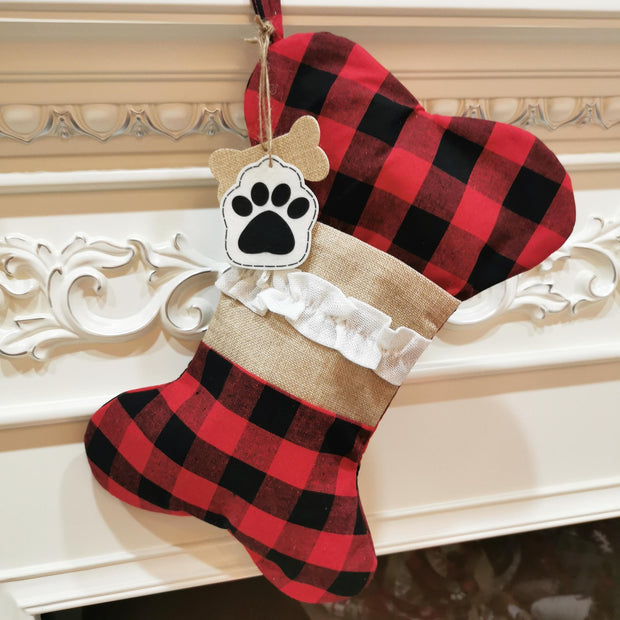 Christmas Sock Gift Bag Ornament