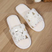 Christmas Plush Slippers Fashion Open-toed Home Slipper Indoor Warm NoOverview:
 
 Unique design, stylish and beautiful.
 
 Good material, comfortable wear.
 
 A variety of colors, any choice.
 
 
 


 Specification:
 


 Types of slipZIP UP EXPRESSConsumer productsChristmas Plush Slippers Fashion Open-toed Home Slipper Indoor Warm