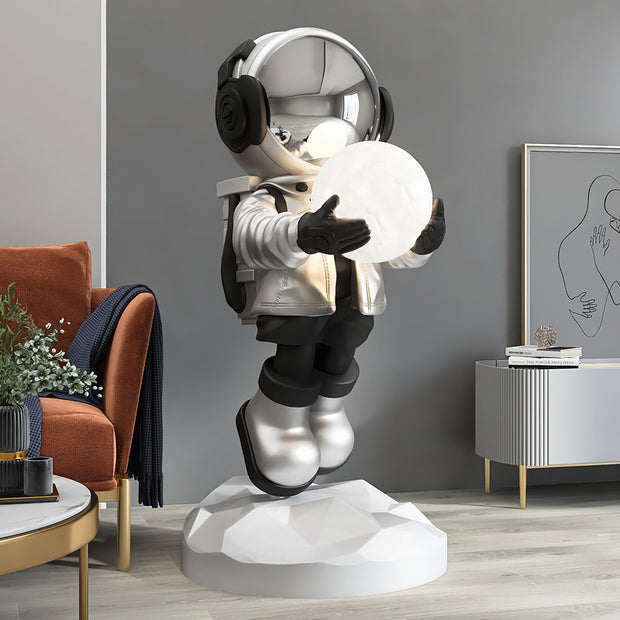 Astronaut Living Room Large Floor Ornament Entrance Light