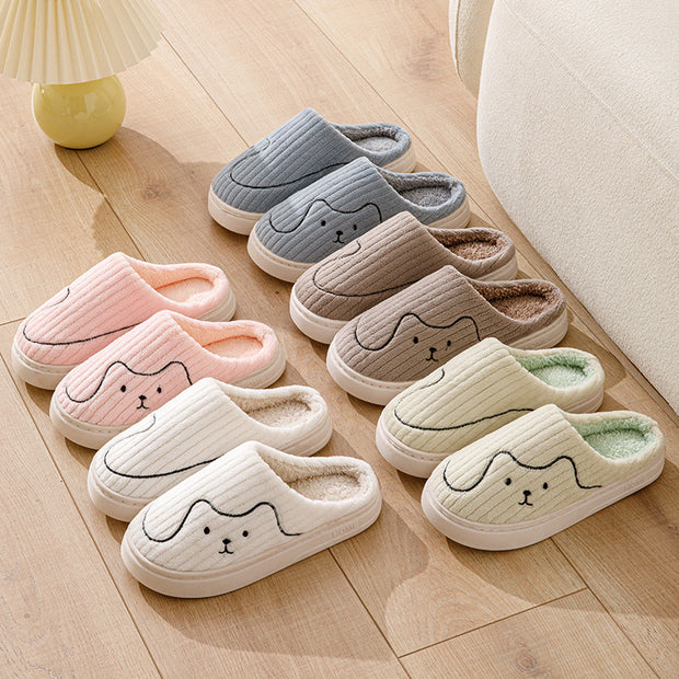 Striped Cat Slippers Indoor Couple Non-slip Floor Bedroom Slipper WintOverview:
 
 Unique design, stylish and beautiful.
 
 Good material, comfortable feet.
 
 A variety of colors, any choice.
 
 
 Specification:
 


 Upper material: PZIP UP EXPRESSConsumer products-slip Floor Bedroom Slipper Winter Warm Plush House Shoes Women Men