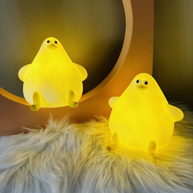 Warm Lovely Cute Cartoon Silicone Sea Gull Night Light With USB ChargiIlluminate Your Nights with Our Adorable Seagull Night Lamp!
🌙 Unique Design, Stylish &amp; Cute
Add a touch of charm to your space with our Cartoon Seagull Small NZIP UP EXPRESSAutoUSB Charging Christmas Gifts Kids Grils Room Bedside Sleeping Lamp