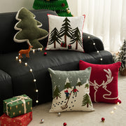 Christmas Festival Snowflake Pillow Covers