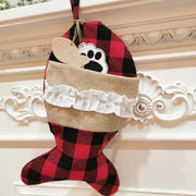 Christmas Sock Gift Bag Ornament